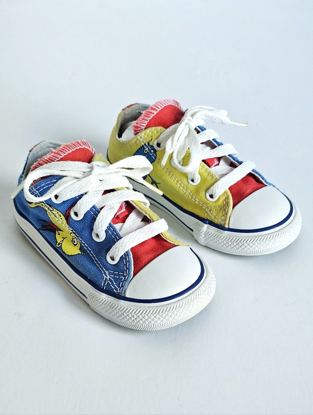 Dr. Seuss Converse One Fish Two Fish Sneakers
